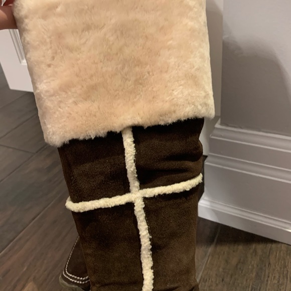 Elle fur and suede boots - Picture 5 of 5